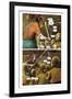 Zombies vs. Robots - Comic Page with Panels-Paul McCaffrey-Framed Art Print