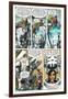 Zombies vs. Robots - Comic Page with Panels-Paul McCaffrey-Framed Art Print