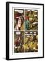 Zombies vs. Robots - Comic Page with Panels-Paul McCaffrey-Framed Art Print