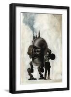 Zombies vs. Robots - Cover Art-Menton Matthews III-Framed Art Print