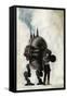 Zombies vs. Robots - Cover Art-Menton Matthews III-Framed Stretched Canvas