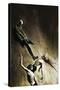 Zombies vs. Robots - Cover Art-Menton Matthews III-Stretched Canvas