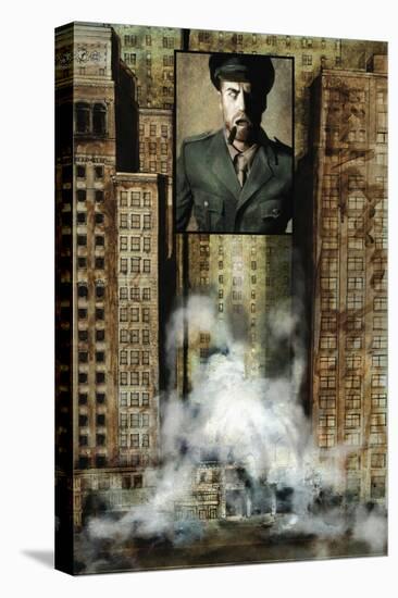 Zombies vs. Robots - Full-Page Art-Menton Matthews III-Stretched Canvas