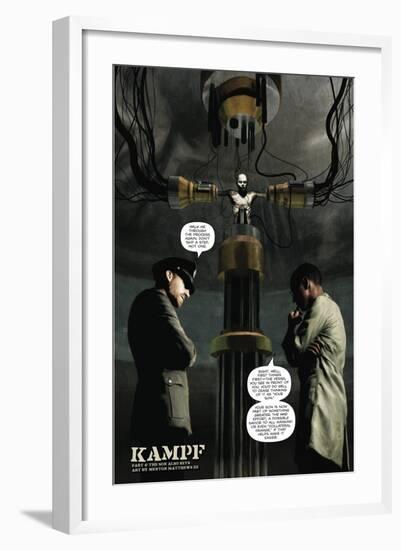 Zombies vs. Robots - Full-Page Art-Menton Matthews III-Framed Art Print