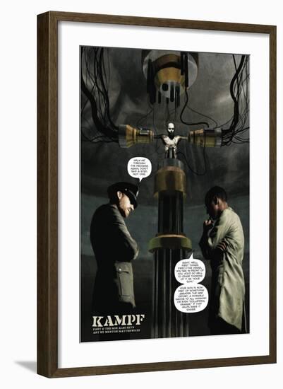 Zombies vs. Robots - Full-Page Art-Menton Matthews III-Framed Art Print