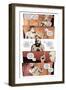 Zombies vs. Robots: No. 10 - Comic Page with Panels-Antonio Fuso-Framed Art Print