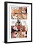 Zombies vs. Robots: No. 10 - Comic Page with Panels-Antonio Fuso-Framed Art Print