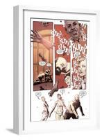 Zombies vs. Robots: No. 10 - Comic Page with Panels-Antonio Fuso-Framed Art Print