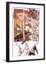 Zombies vs. Robots: No. 10 - Comic Page with Panels-Antonio Fuso-Framed Premium Giclee Print