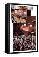 Zombies vs. Robots: No. 10 - Comic Page with Panels-Antonio Fuso-Framed Stretched Canvas