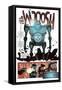 Zombies vs. Robots: No. 10 - Comic Page with Panels-Antonio Fuso-Framed Stretched Canvas