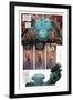 Zombies vs. Robots: No. 10 - Comic Page with Panels-Antonio Fuso-Framed Art Print