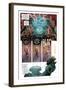 Zombies vs. Robots: No. 10 - Comic Page with Panels-Antonio Fuso-Framed Art Print