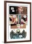 Zombies vs. Robots: No. 10 - Comic Page with Panels-Antonio Fuso-Framed Art Print