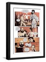 Zombies vs. Robots: No. 10 - Comic Page with Panels-Antonio Fuso-Framed Art Print