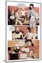 Zombies vs. Robots: No. 10 - Comic Page with Panels-Antonio Fuso-Mounted Art Print