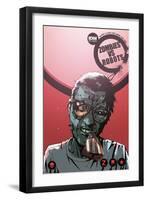 Zombies vs. Robots: No. 10 - Cover Art-Antonio Fuso-Framed Art Print