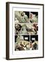 Zombies vs. Robots: No. 7 - Comic Page with Panels-Paul Davidson-Framed Art Print