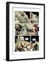 Zombies vs. Robots: No. 7 - Comic Page with Panels-Paul Davidson-Framed Art Print