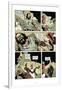 Zombies vs. Robots: No. 7 - Comic Page with Panels-Paul Davidson-Framed Art Print