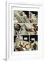 Zombies vs. Robots: No. 7 - Comic Page with Panels-Paul Davidson-Framed Art Print