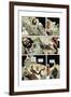 Zombies vs. Robots: No. 7 - Comic Page with Panels-Paul Davidson-Framed Art Print