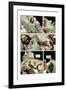 Zombies vs. Robots: No. 7 - Comic Page with Panels-Paul Davidson-Framed Art Print