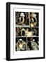 Zombies vs. Robots: No. 7 - Comic Page with Panels-Paul Davidson-Framed Art Print