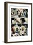 Zombies vs. Robots: No. 7 - Comic Page with Panels-Paul Davidson-Framed Art Print