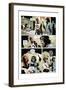 Zombies vs. Robots: No. 7 - Comic Page with Panels-Paul Davidson-Framed Art Print