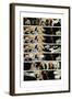 Zombies vs. Robots: No. 7 - Comic Page with Panels-Paul Davidson-Framed Art Print