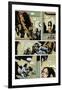 Zombies vs. Robots: No. 7 - Comic Page with Panels-Paul Davidson-Framed Art Print