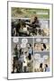 Zombies vs. Robots: No. 7 - Comic Page with Panels-Paul Davidson-Mounted Art Print