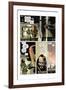 Zombies vs. Robots: No. 7 - Comic Page with Panels-Paul Davidson-Framed Art Print