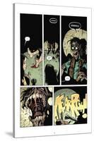 Zombies vs. Robots: No. 7 - Comic Page with Panels-Paul Davidson-Stretched Canvas