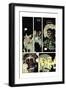 Zombies vs. Robots: No. 7 - Comic Page with Panels-Paul Davidson-Framed Art Print