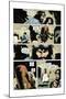 Zombies vs. Robots: No. 7 - Comic Page with Panels-Paul Davidson-Mounted Art Print