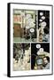 Zombies vs. Robots: No. 7 - Comic Page with Panels-Paul Davidson-Framed Stretched Canvas