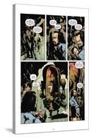 Zombies vs. Robots: No. 7 - Comic Page with Panels-Paul Davidson-Stretched Canvas