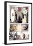 Zombies vs. Robots: No. 8 - Comic Page with Panels-Antonio Fuso-Framed Art Print