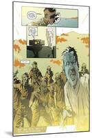 Zombies vs. Robots: No. 8 - Comic Page with Panels-Antonio Fuso-Mounted Premium Giclee Print