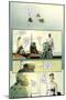 Zombies vs. Robots: No. 8 - Comic Page with Panels-Antonio Fuso-Mounted Art Print