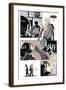 Zombies vs. Robots: No. 8 - Comic Page with Panels-Antonio Fuso-Framed Art Print