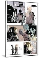 Zombies vs. Robots: No. 8 - Comic Page with Panels-Antonio Fuso-Mounted Art Print