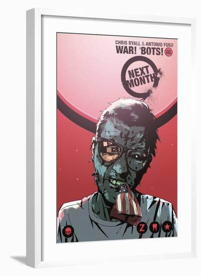 Zombies vs. Robots: No. 9 - Bonus Material-Antonio Fuso-Framed Art Print