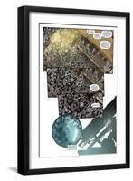 Zombies vs. Robots: No. 9 - Comic Page with Panels-Antonio Fuso-Framed Art Print