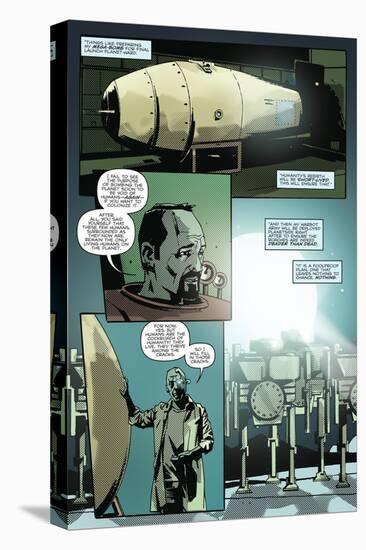 Zombies vs. Robots: No. 9 - Comic Page with Panels-Antonio Fuso-Stretched Canvas