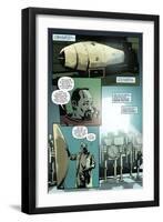 Zombies vs. Robots: No. 9 - Comic Page with Panels-Antonio Fuso-Framed Art Print