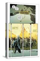 Zombies vs. Robots: No. 9 - Comic Page with Panels-Antonio Fuso-Stretched Canvas