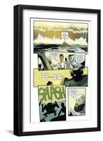 Zombies vs. Robots: No. 9 - Comic Page with Panels-Antonio Fuso-Framed Art Print